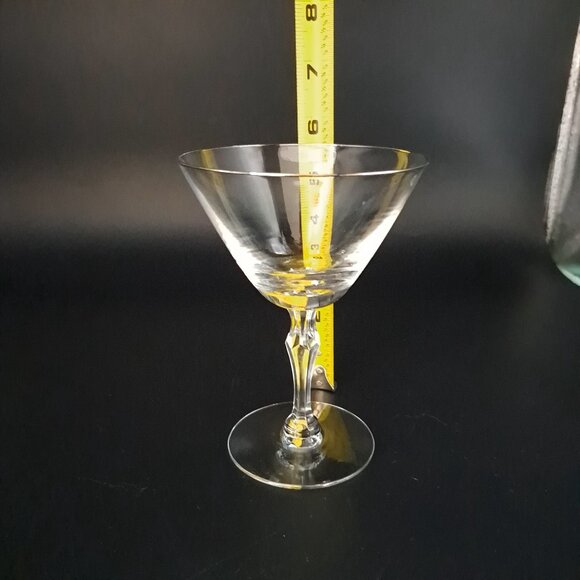 Fostoria Engagement Platinum Trim Stem Champagne Tall Sherbet - Picture 3 of 9